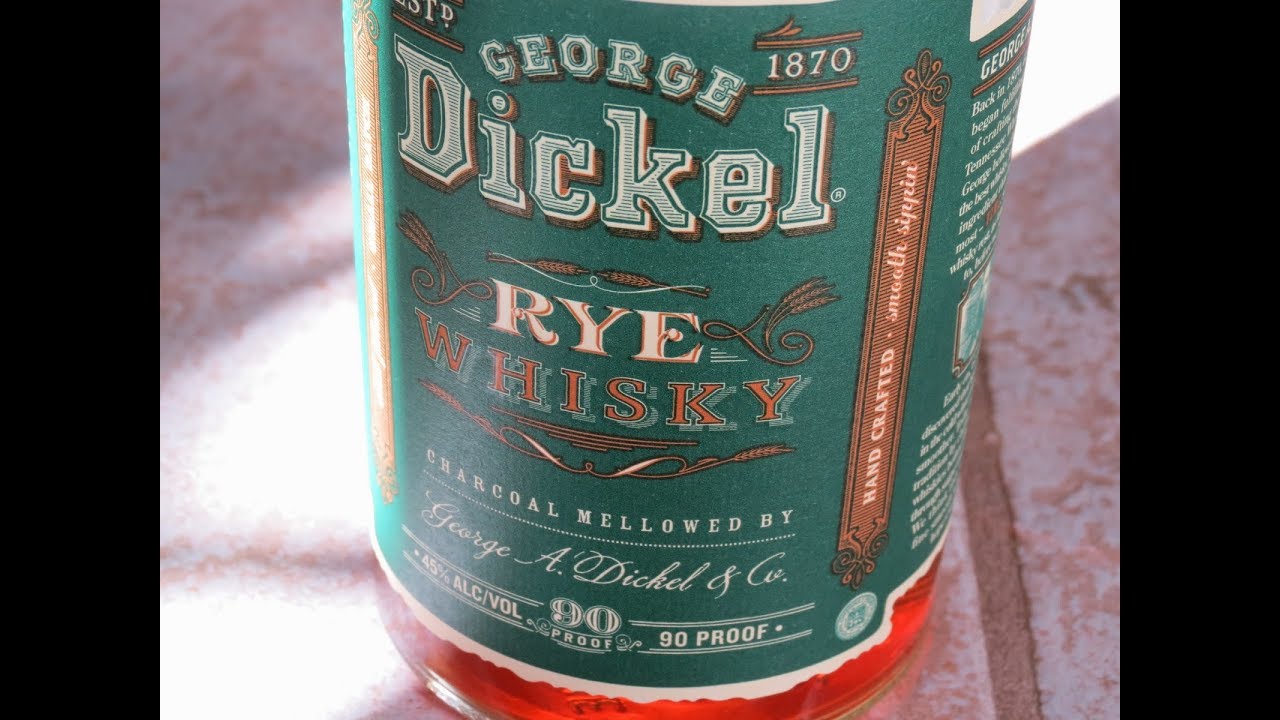 George Dickel Rye Whisky Review by Jason Debly