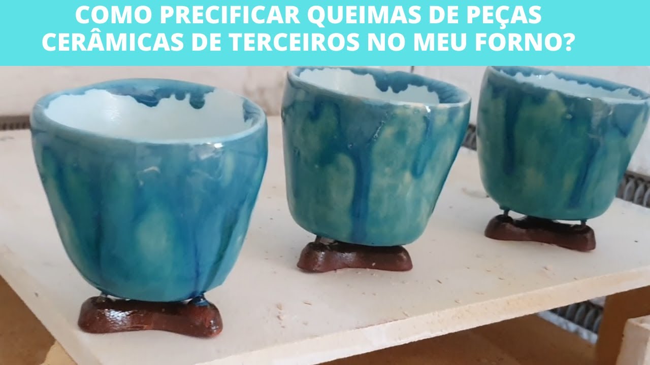 COMO PRECIFICAR QUEIMAS DE PEÇAS CERÂMICAS DE TERCEIROS NO MEU FORNO? (Norma Vilar)