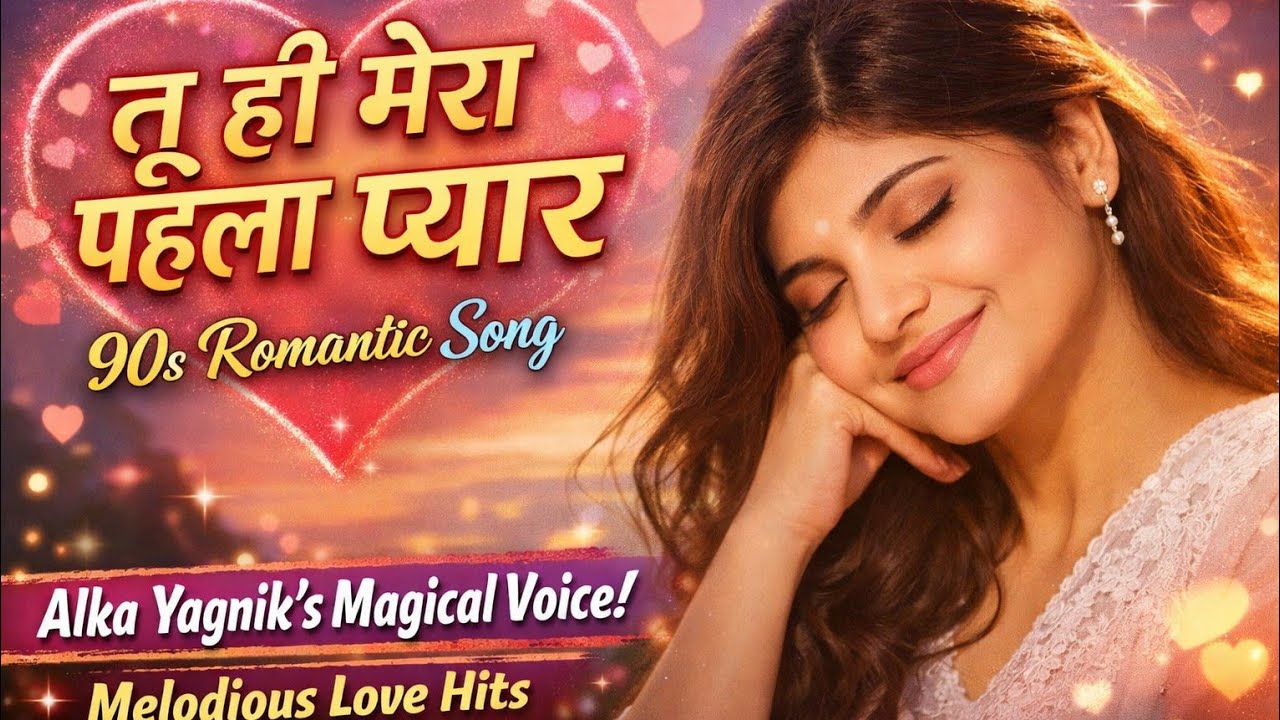 तू ही मेरा पहला प्यार | Female Version | 90s Romantic Love Song | Alka Yagnik Style | 