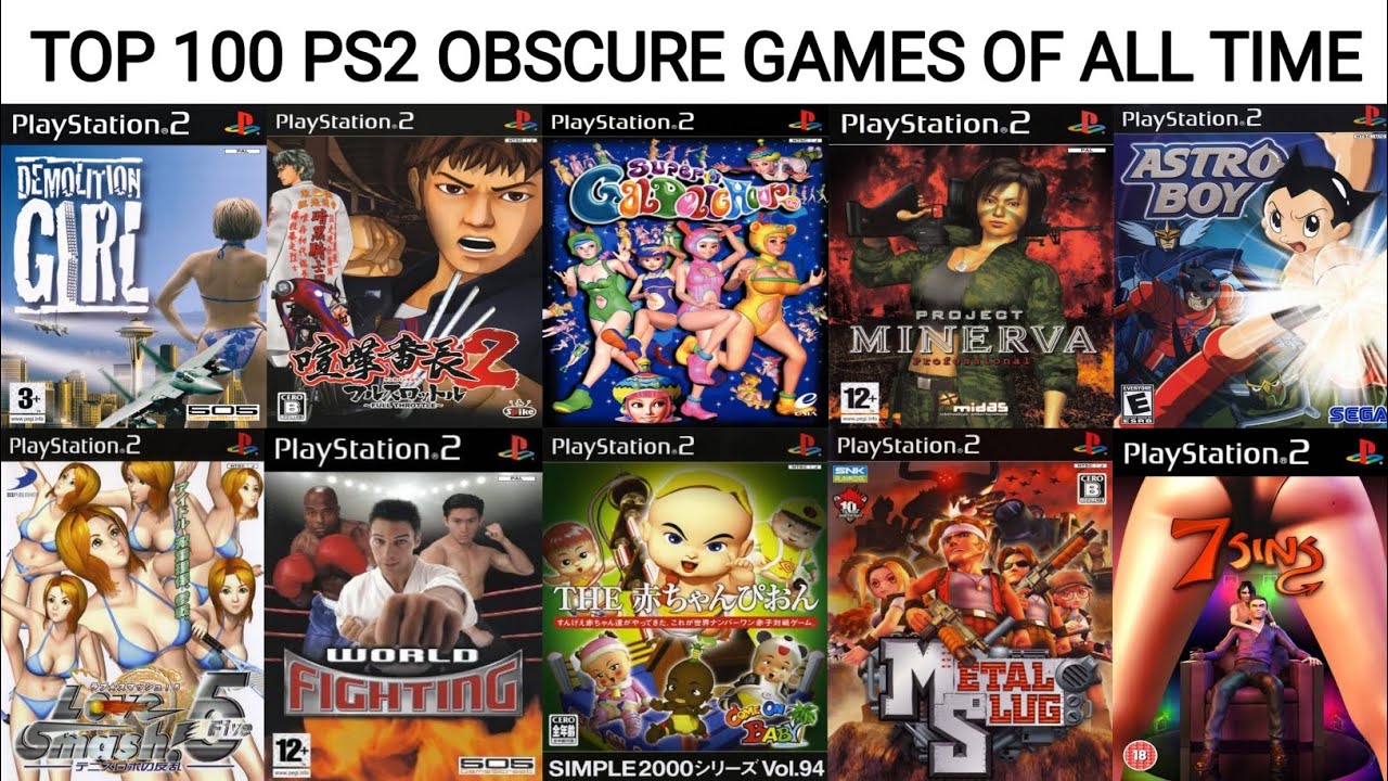Top 100 Game PS2 Obscure Terbaik Sepanjang Masa Versi Game Box2002  | Game PS2 Terbaik