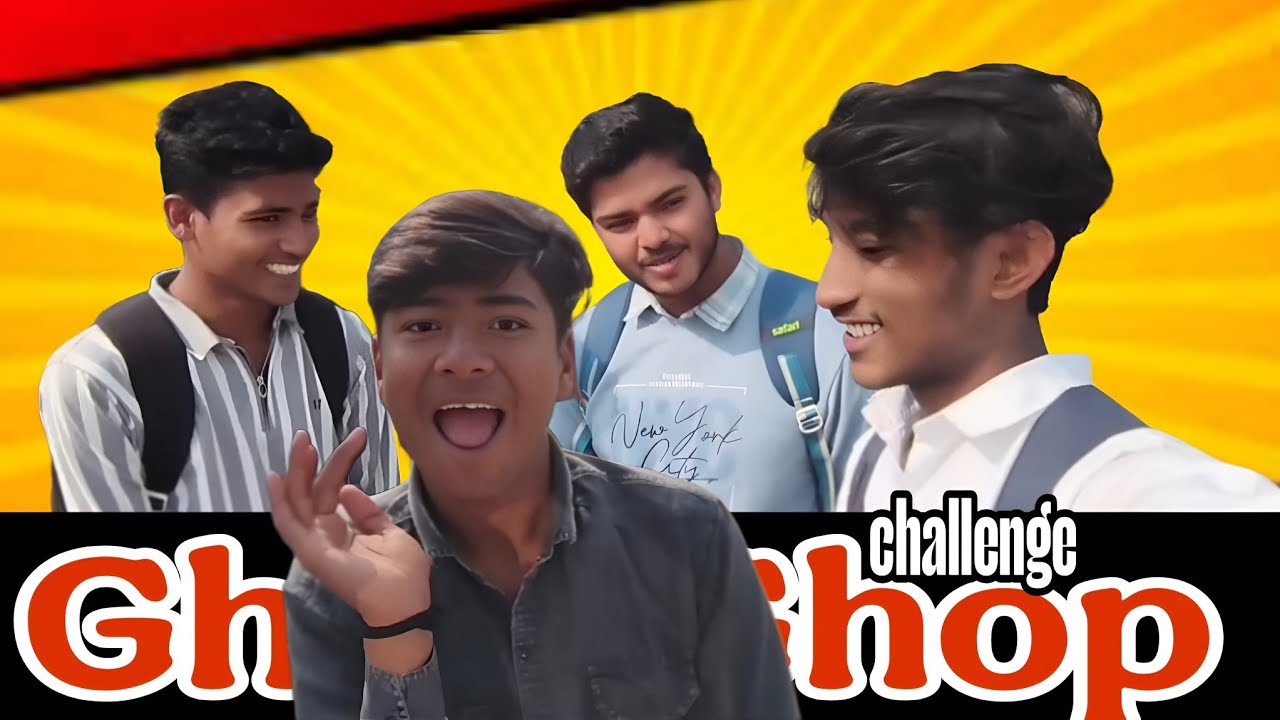 Ghop ghop 😂challenge with My college#blogger #makarsankranti #youtubevideo ##challenge