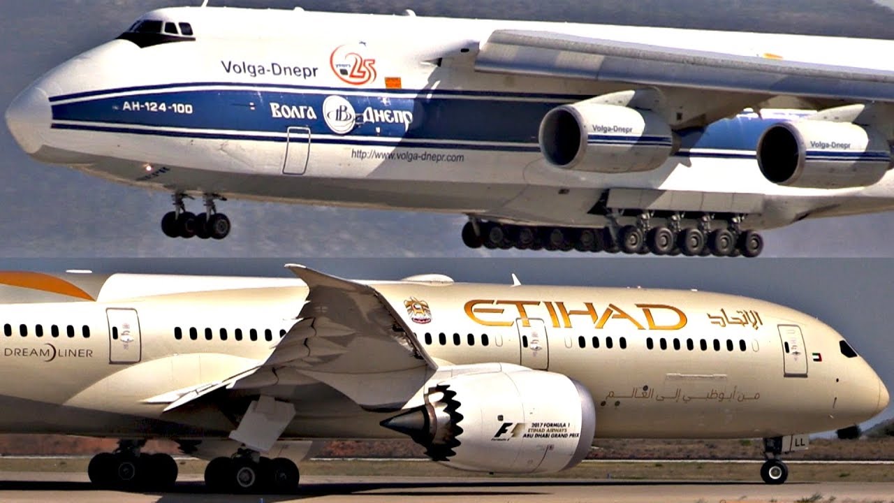 Athens Airport RAMP TOUR 2017 | Close Plane Spotting, 747, Antonov 124, 737-200, 787 and more!