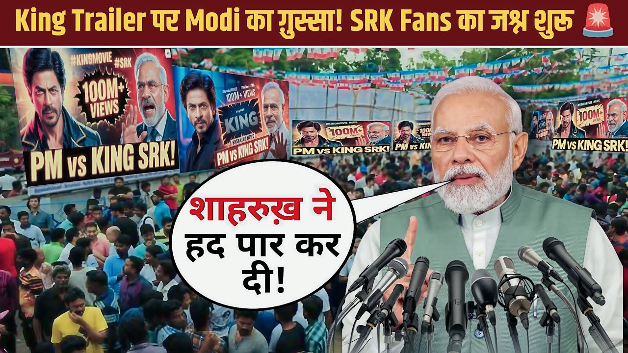 PM vs King SRK | Fans का जश्न शुरू 