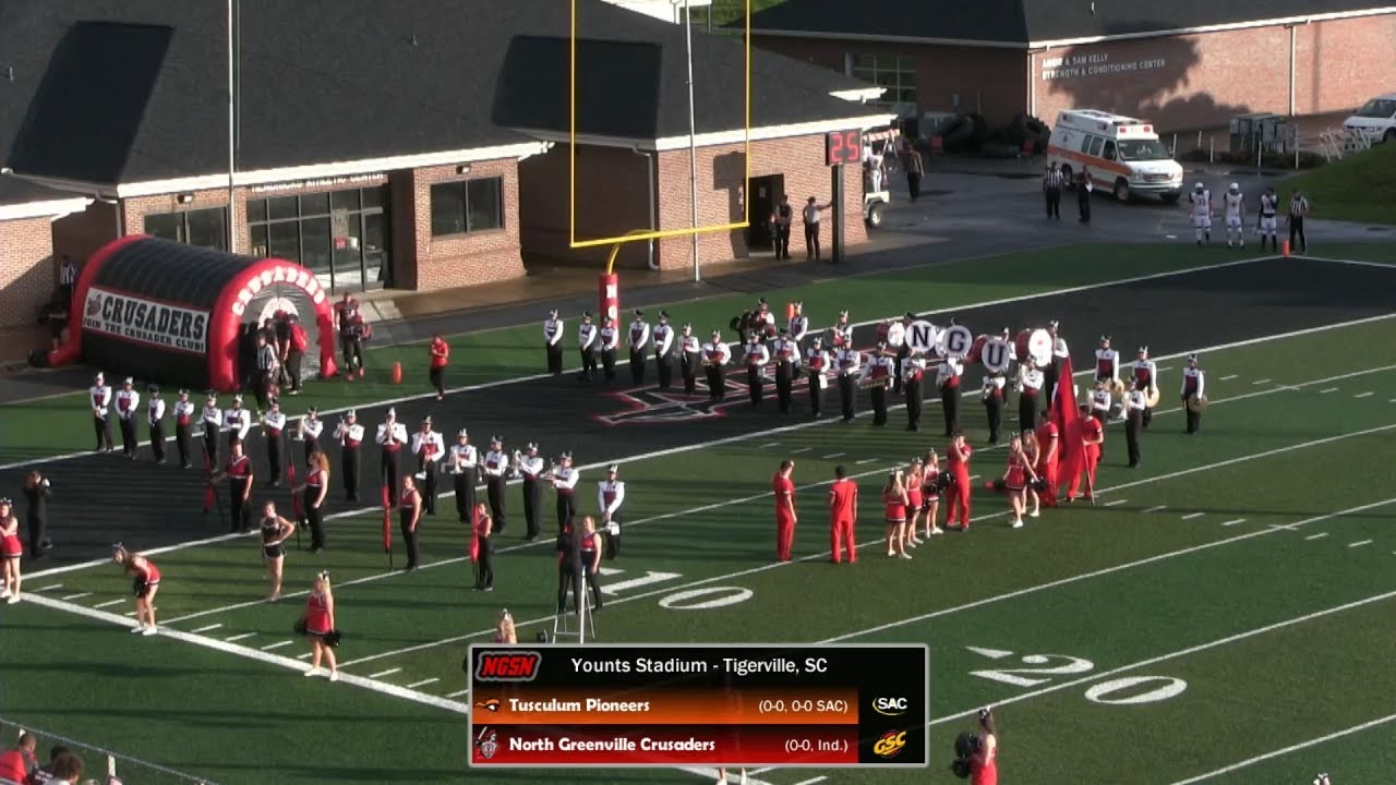 NGU Football 2017 Highlights - North Greenville vs. Tusculum