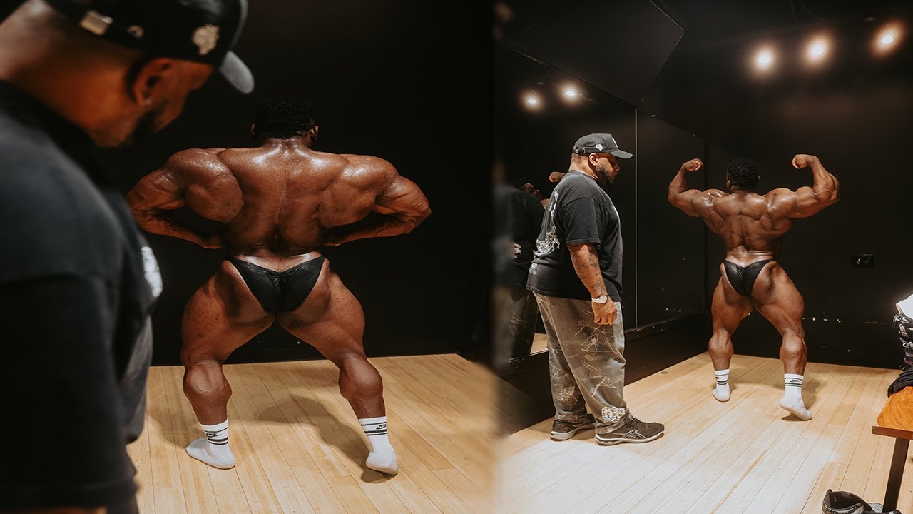 Chest day with Chris Cormier