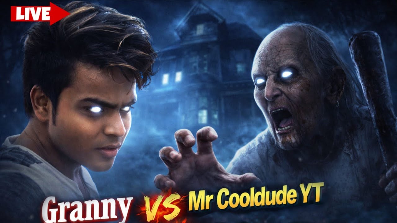 😱 GRANNY VS MR COOLDUDE YT | LIVE HORROR ESCAPE