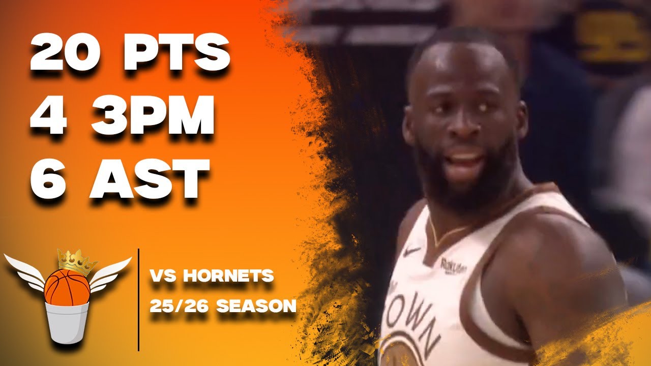 Draymond Green 20 Points/6 Assists vs Hornets Full Highlights! (1/17/2026)