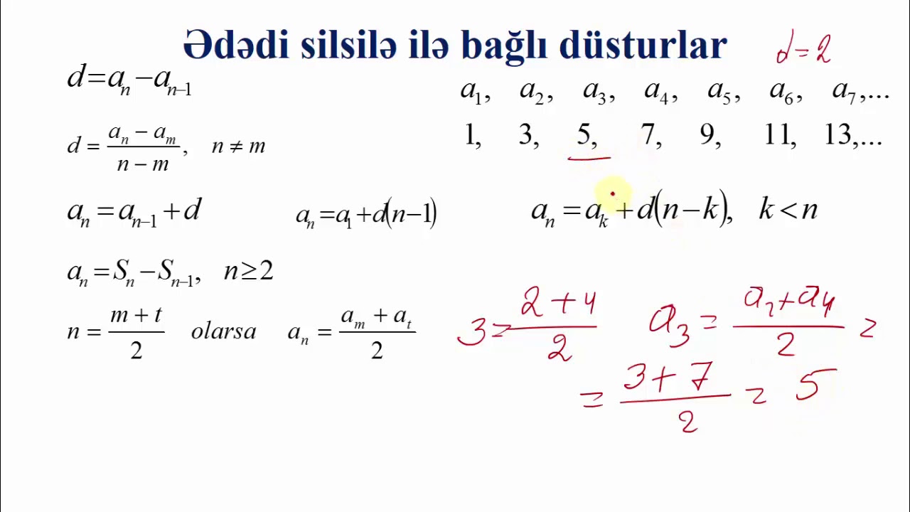 Ədədi ardıcıllıqlar, Silsilələr