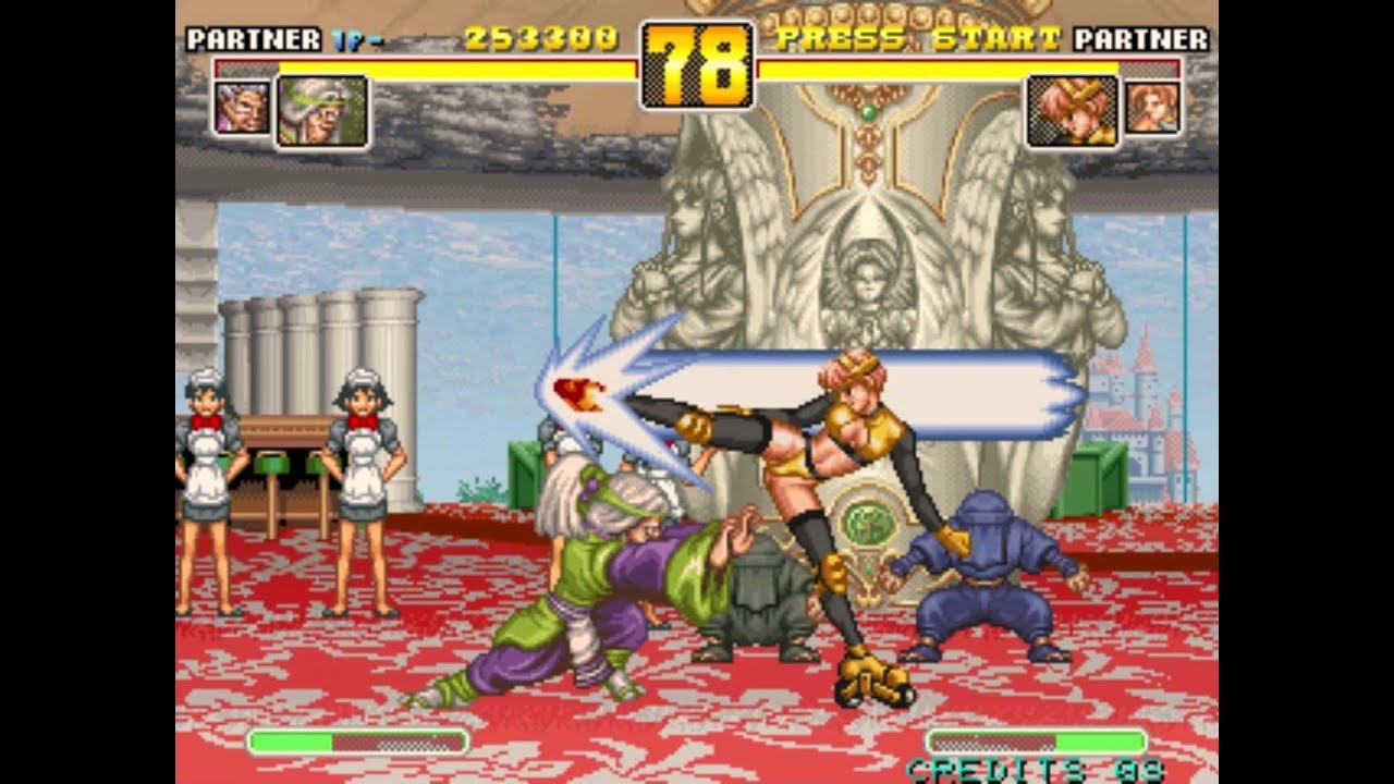 일본 엽기 파이트 게임😝!Power Instinct Legends🎮🕹️