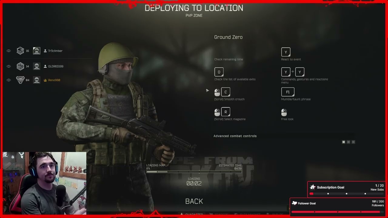 {Follow 4 Follow} Tickling Tarkov!! with @oldred199 !!!  Come Hang Out!!! !yout (Part 19/23)