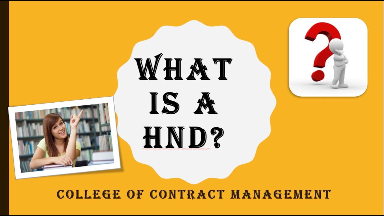 what is a HND