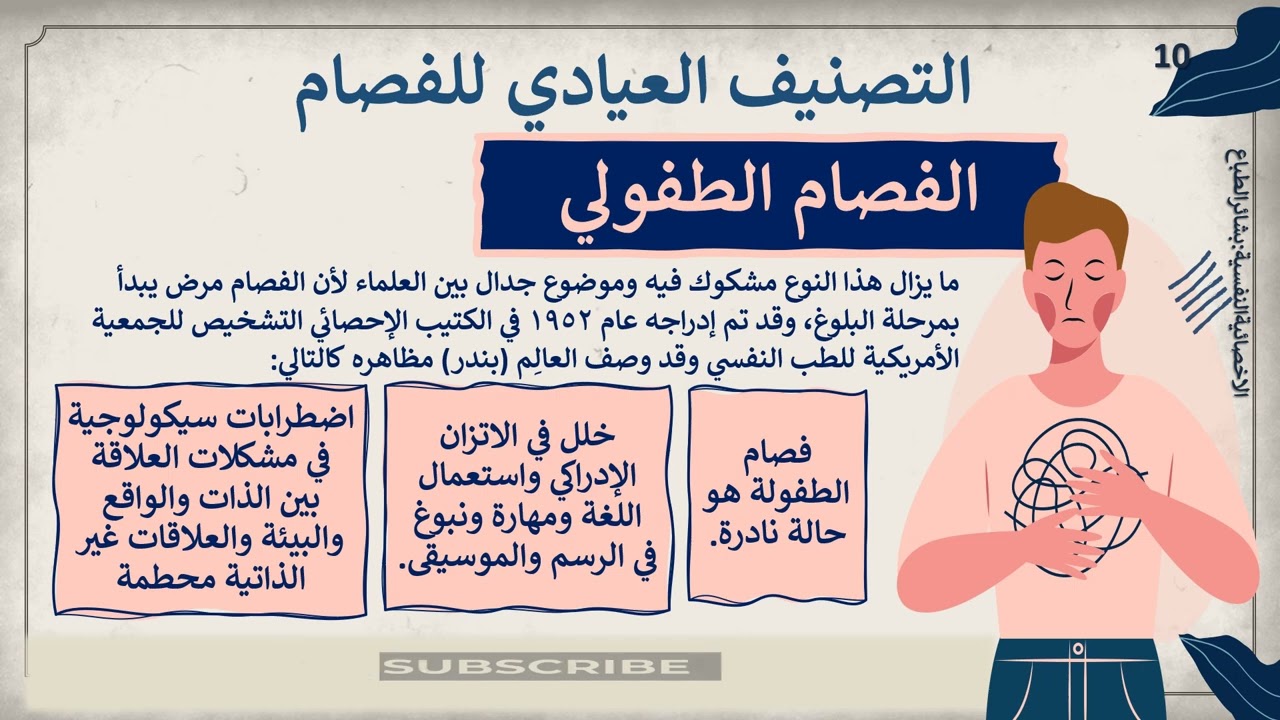 أنواع الفصام | الاخصائيةالنفسية:بشائرالطباع