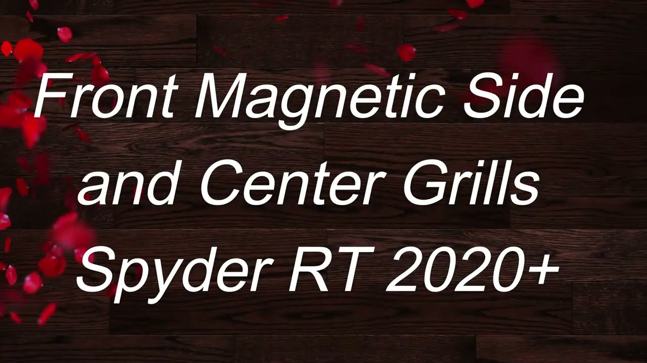 Front Magnetic Side Grills Spyder RT 2020+