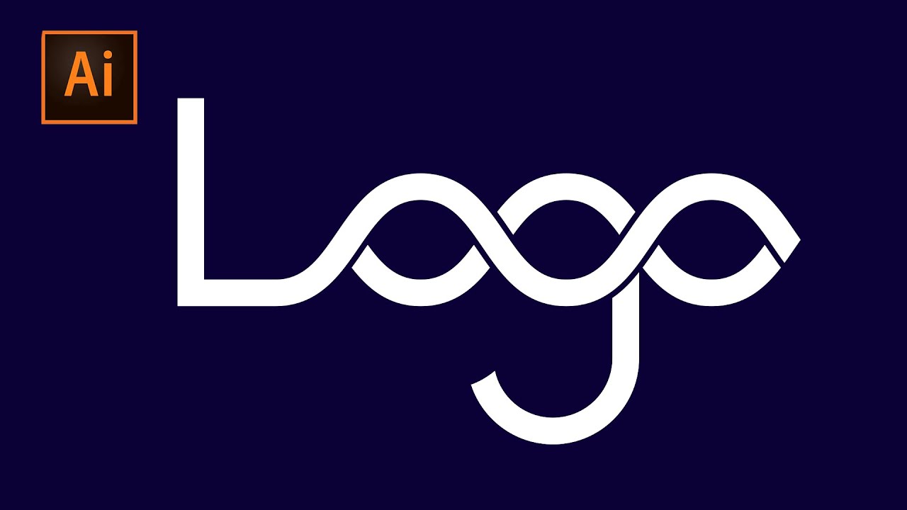 Flat Logo Design || Illustrator Flat Logo Design Tutorial