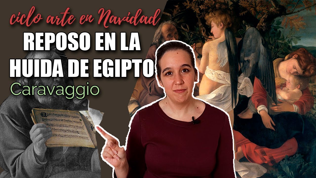 ❄ ¡Arte en NAVIDAD!  [CARAVAGGIO] 🏃🏽‍♀️la Huida de Egipto🏃🏼‍♂️