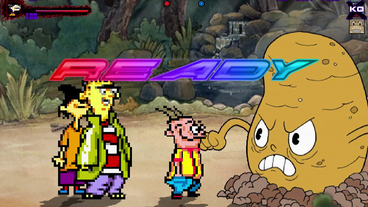 Mugen Request Ed Edd n Eddy vs Cuphead Bosses