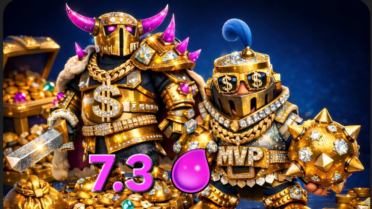 Je passe arène 14 avec le deck le plus cher de clash royal !