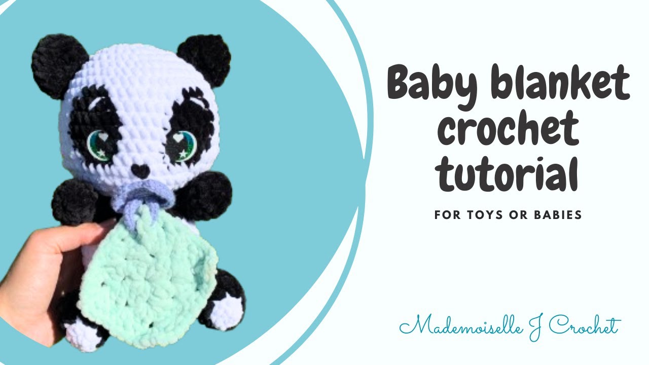 Easy and quick Baby Blanket  crochet pattern, step by step tutorial