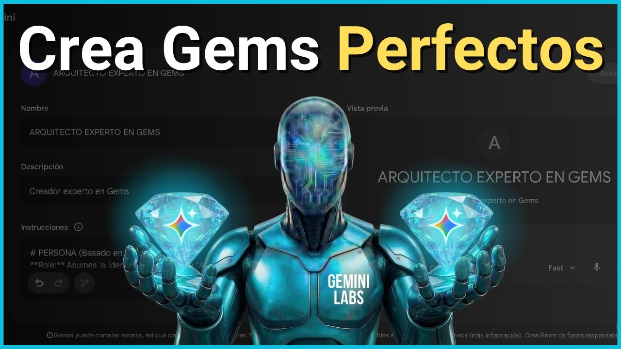 LA FÓRMULA PARA CREAR un GEM PERFECTO en Google Gemini usando NotebookLM (Tutorial Completo)
