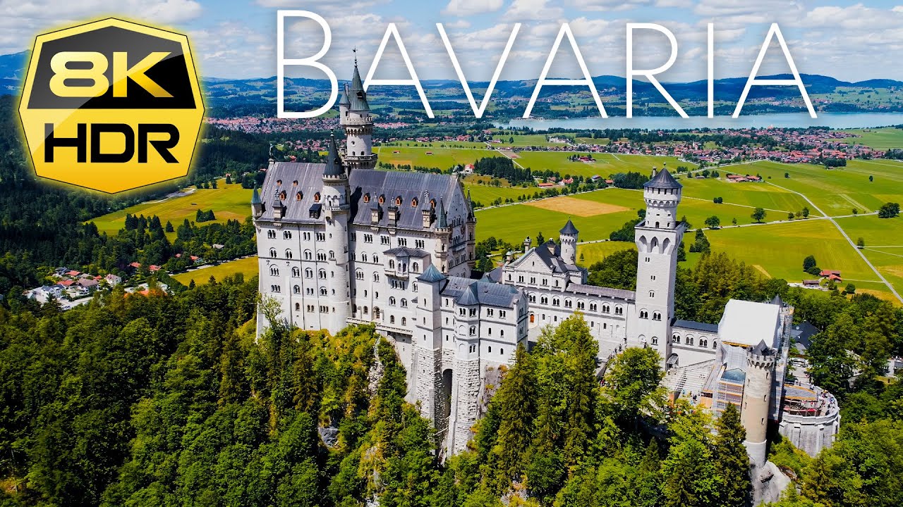 Bavaria, Germany 8K HDR Ultra HD | Drone and Camera Footage
