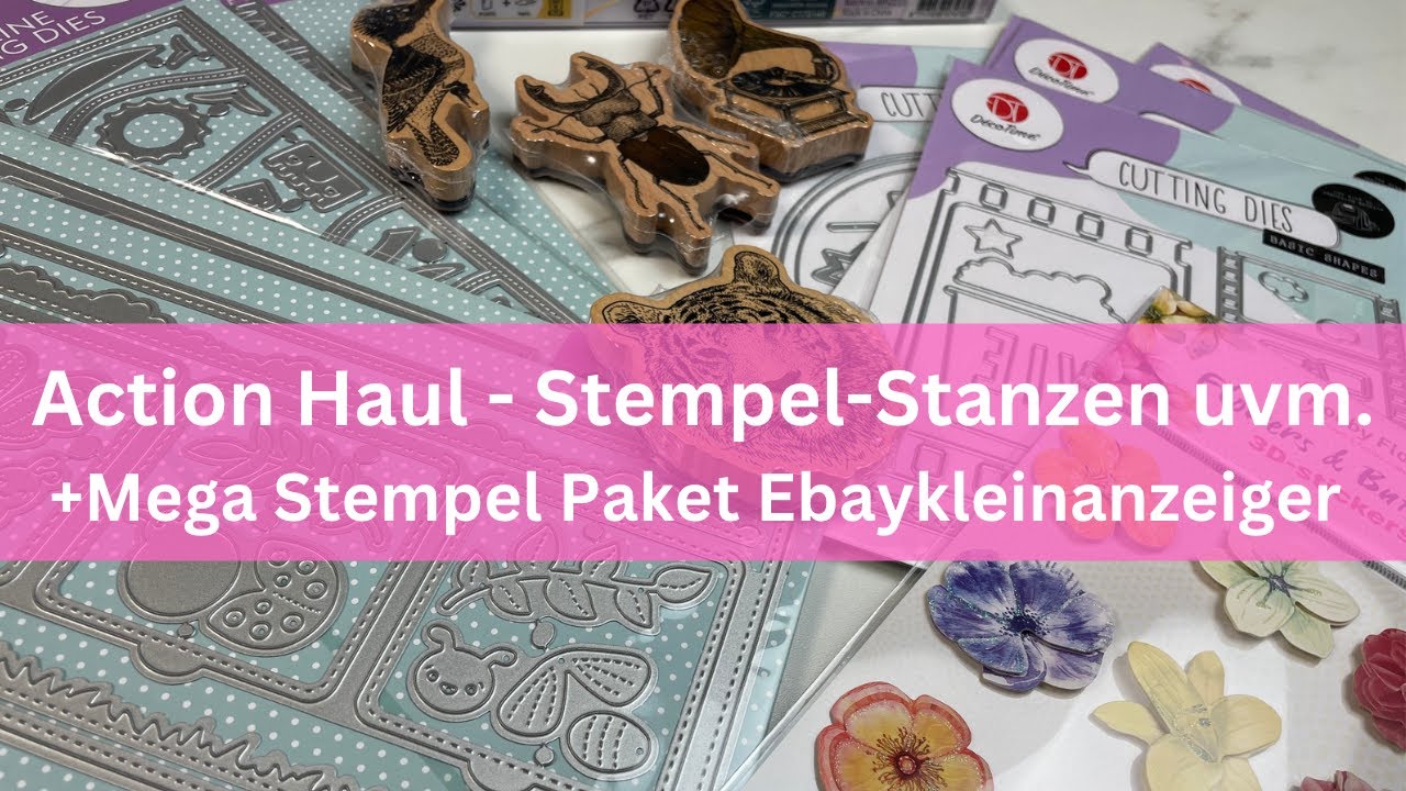 action Haul- Kreativ Haul + Mega stempel paket ebaykleinanzeigen