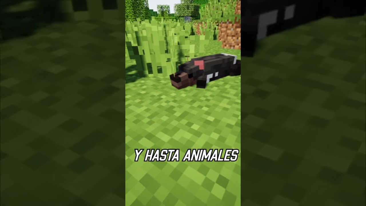 EL MEJOR MOD DE ANIMALES #minecraft  #short