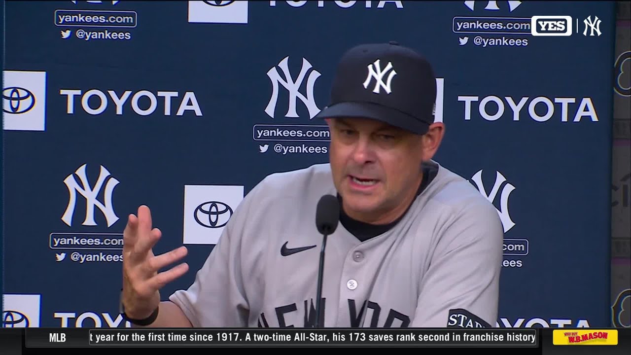 Aaron Boone on loss to Mets & the Yankees' recent play