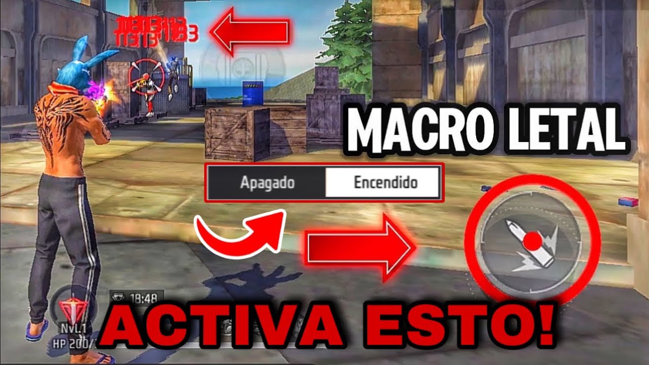 😱LA MEJOR  MACRO OCULTA  para DAR TODO ROJO en FREEFIRE 2025 COMO ACTIVAR😳FUNCIONA! MACRO HEADSHOT