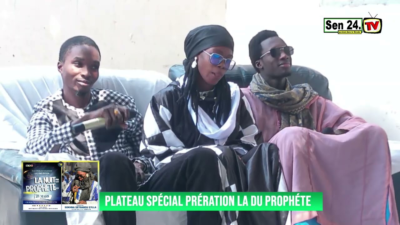 Plateau Spécial Prératon la Nut du Prophéte Invité Serigne Becaye Ndione