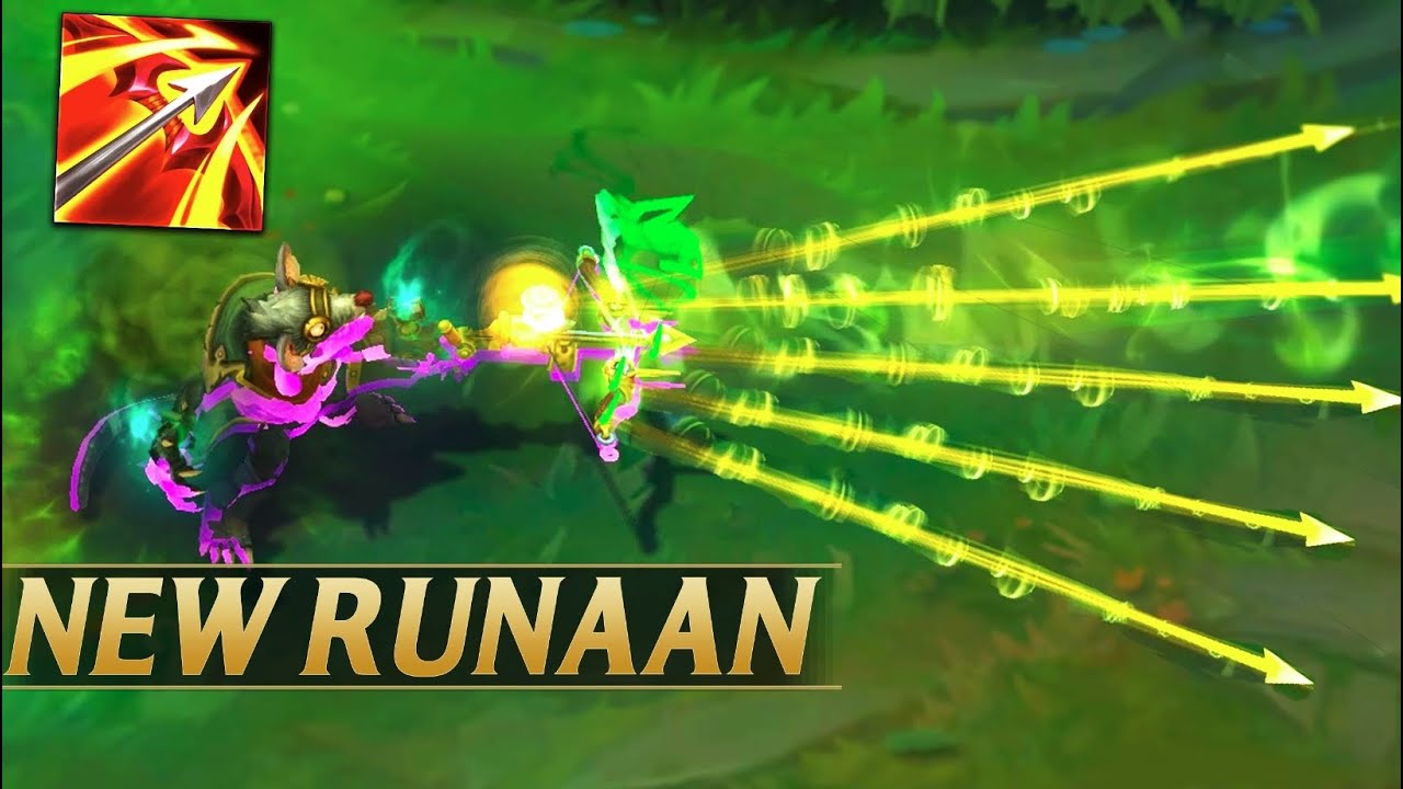 NEW RUNNAN'S HURRICANE PASSIVE CHANGE - League of Legends