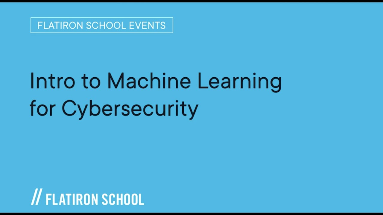 Machine Learning for Cybersecurity