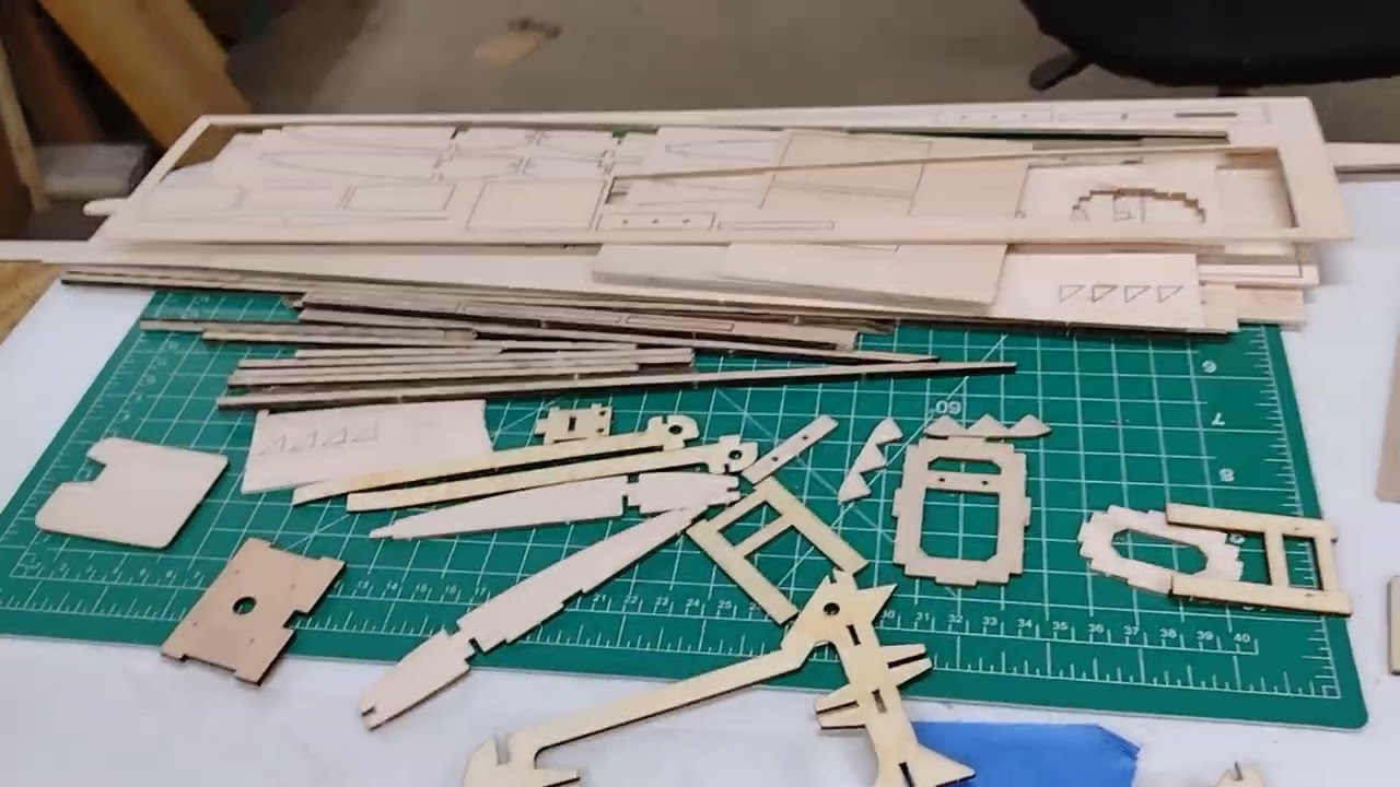 Amazon kit balsa wood airplane.