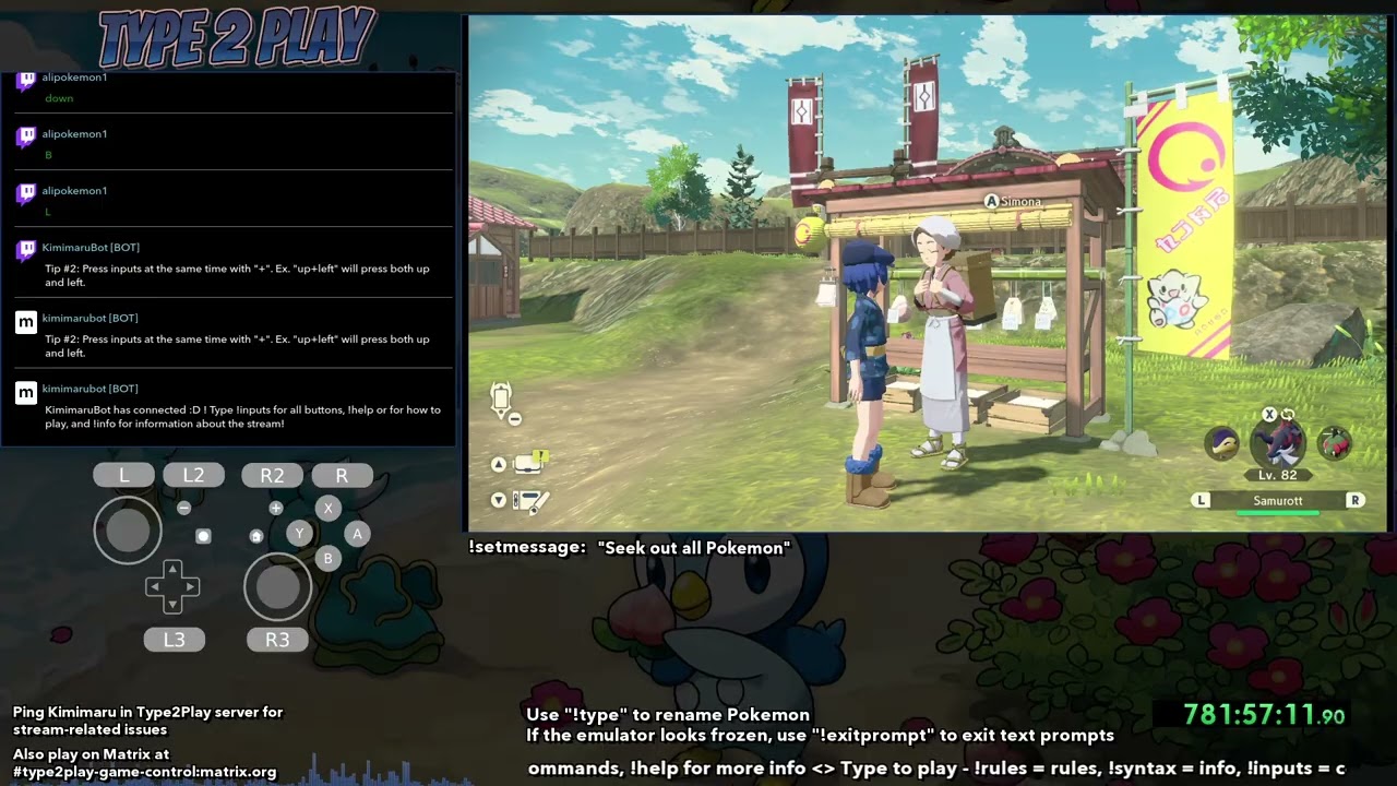 Twitch Plays Pokémon Legends: Arceus Part 69!