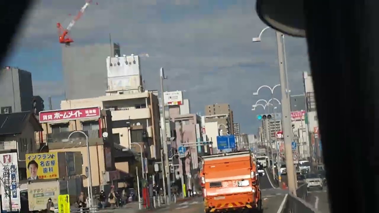 【名古屋市交通局】新・笠 新瑞橋行前面展望③