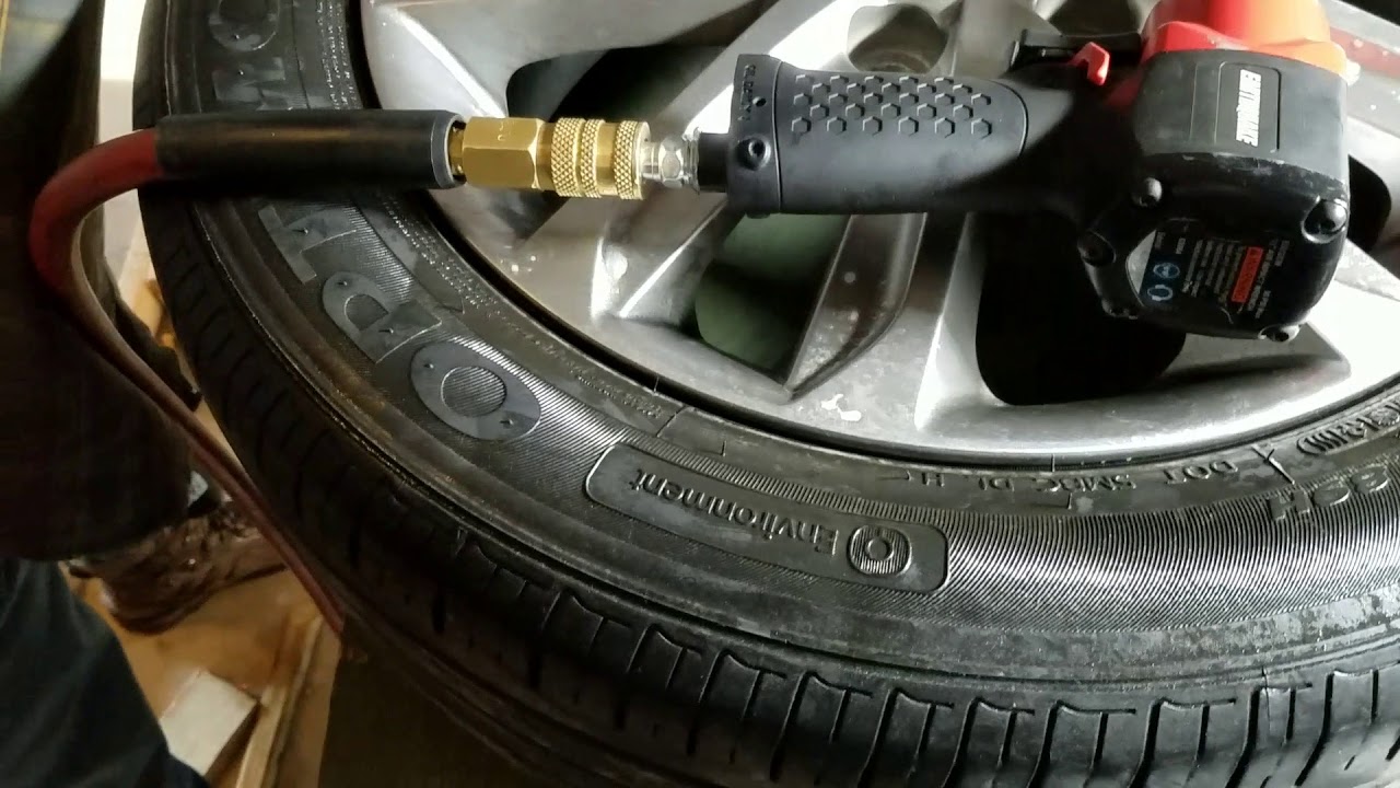 TPMS Sensor replacement with a Bead Buster