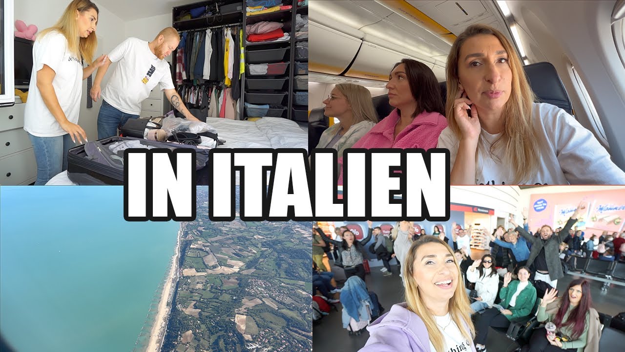 MAMA alleine in ITALIEN – Koffer packen & Flug | Familie Diamanta 💎