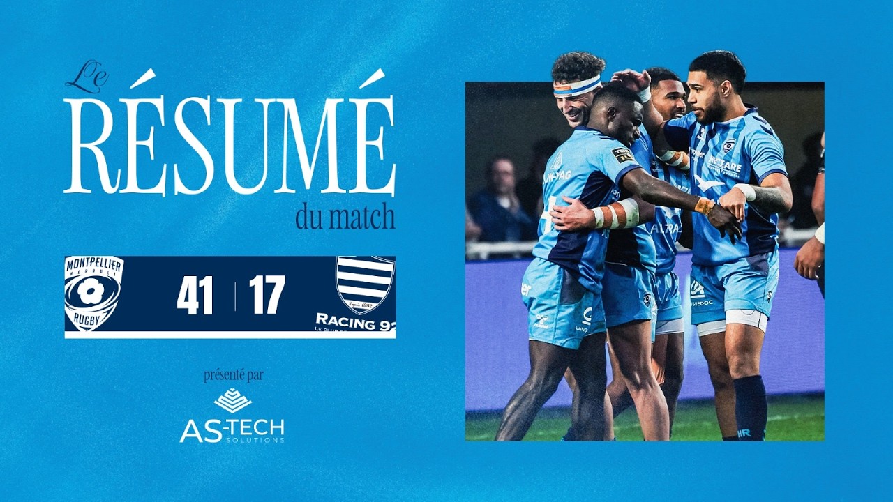 Résumé J18 : MHR 41 - 17 RACING