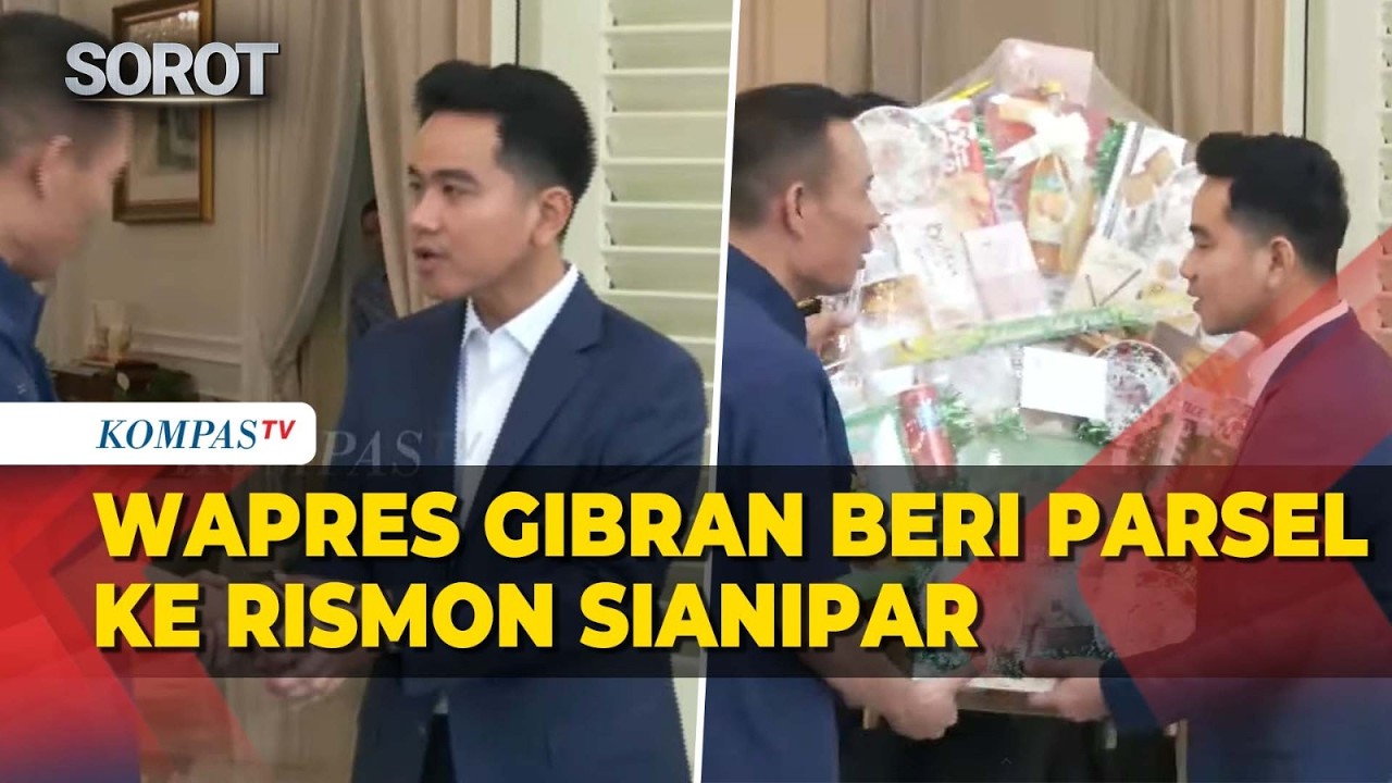 Wapres Gibran Hadiahi Rismon Sianipar Parsel Usai Bertemu di Istana
