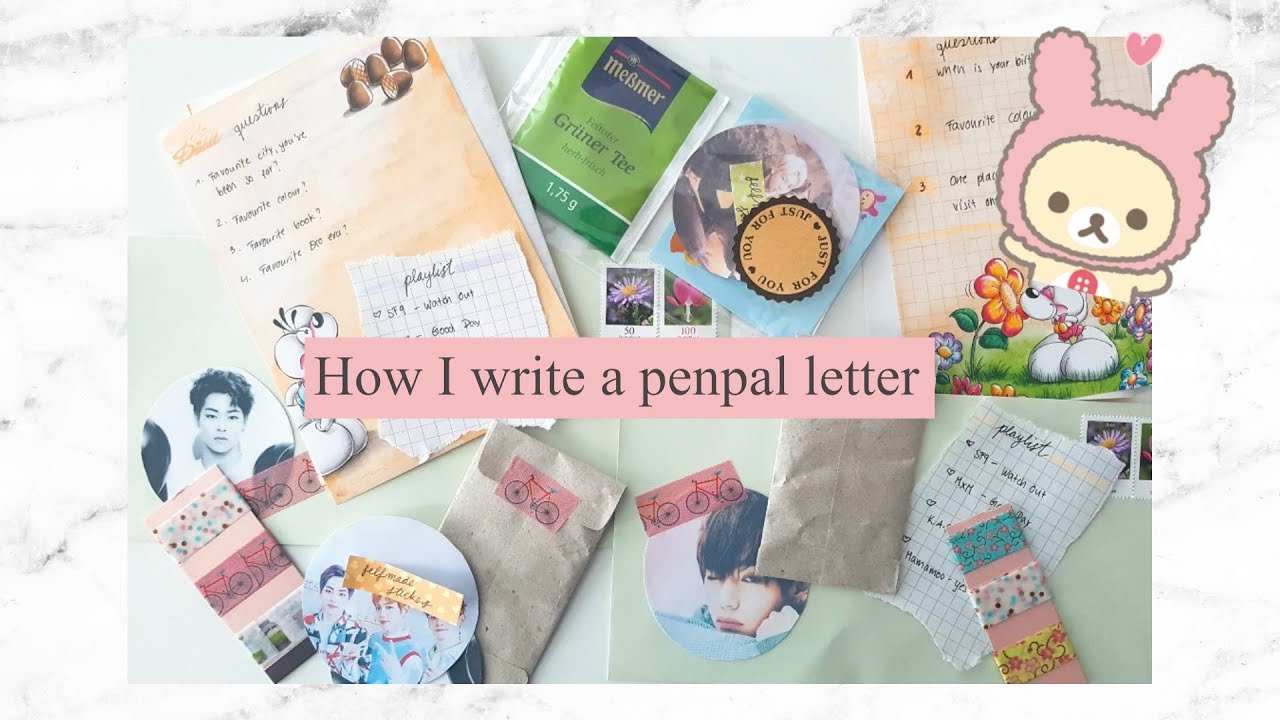 What I send to my Penpals