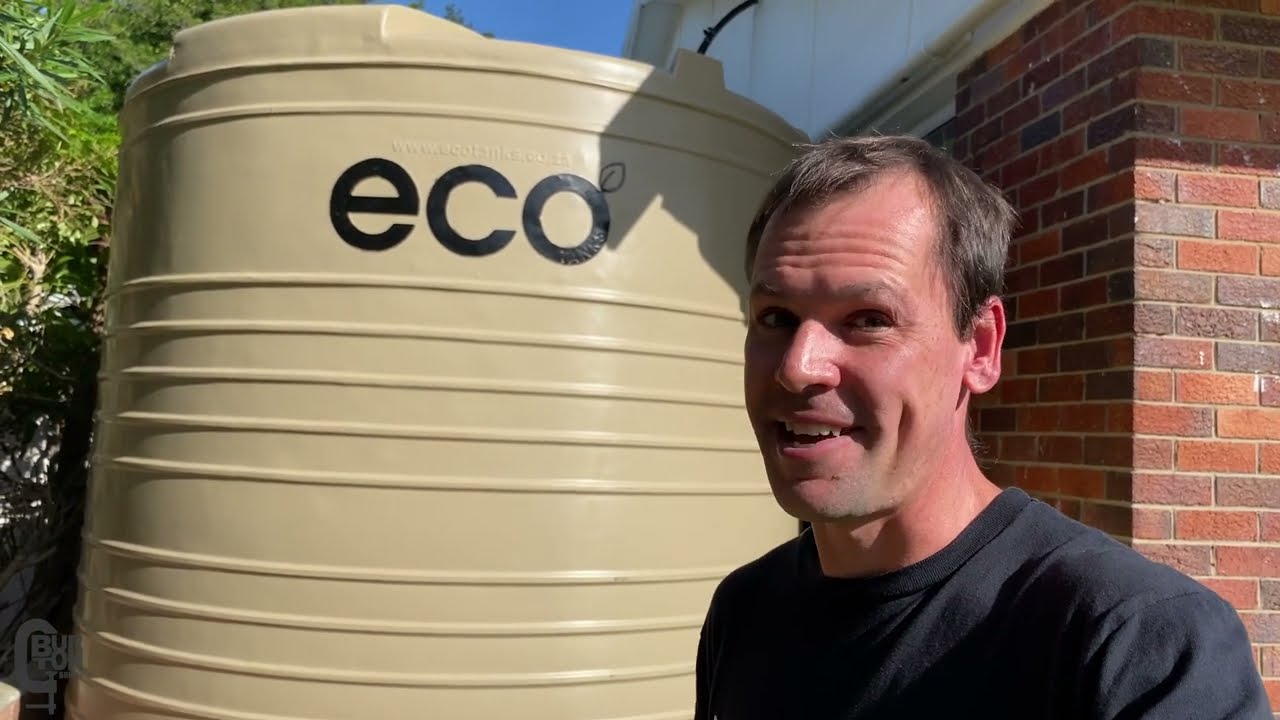 Water Tank install for Rainwater Harvesting (Eco Tank)