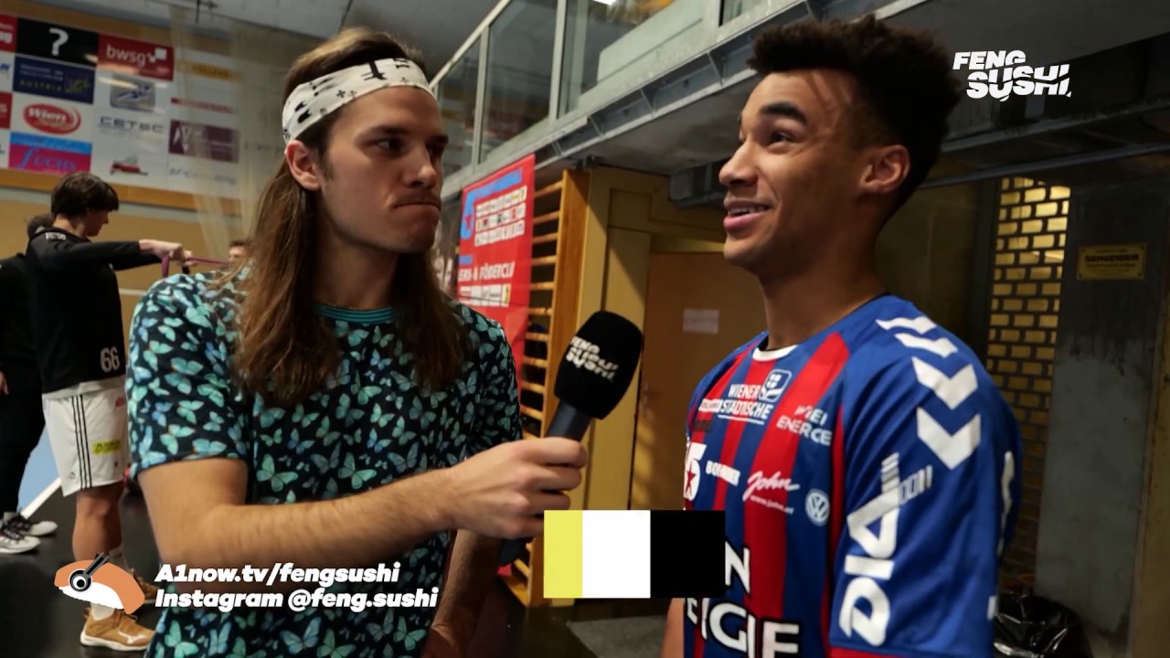 Fabian im Probetraining bei den FIVERS! Schafft er es in den Handball EM-Kader 2022?