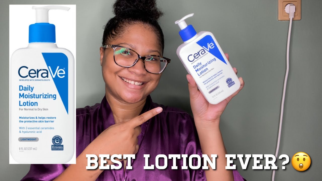 Cerave Daily Moisturizing Lotion Review | The Only Lotion You Will Ever Need?!