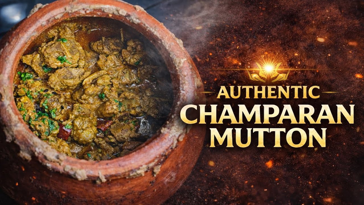Authentic Champaran Mutton | Traditional Ahuna Style Recipe 🔥