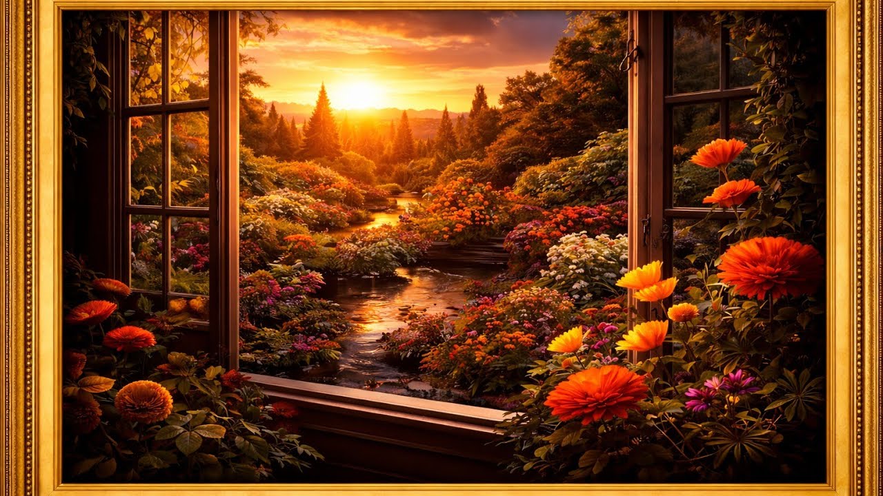 Relaxing Forest Ambience - Healing Nature Sounds for Deep Sleep & Study (4K)