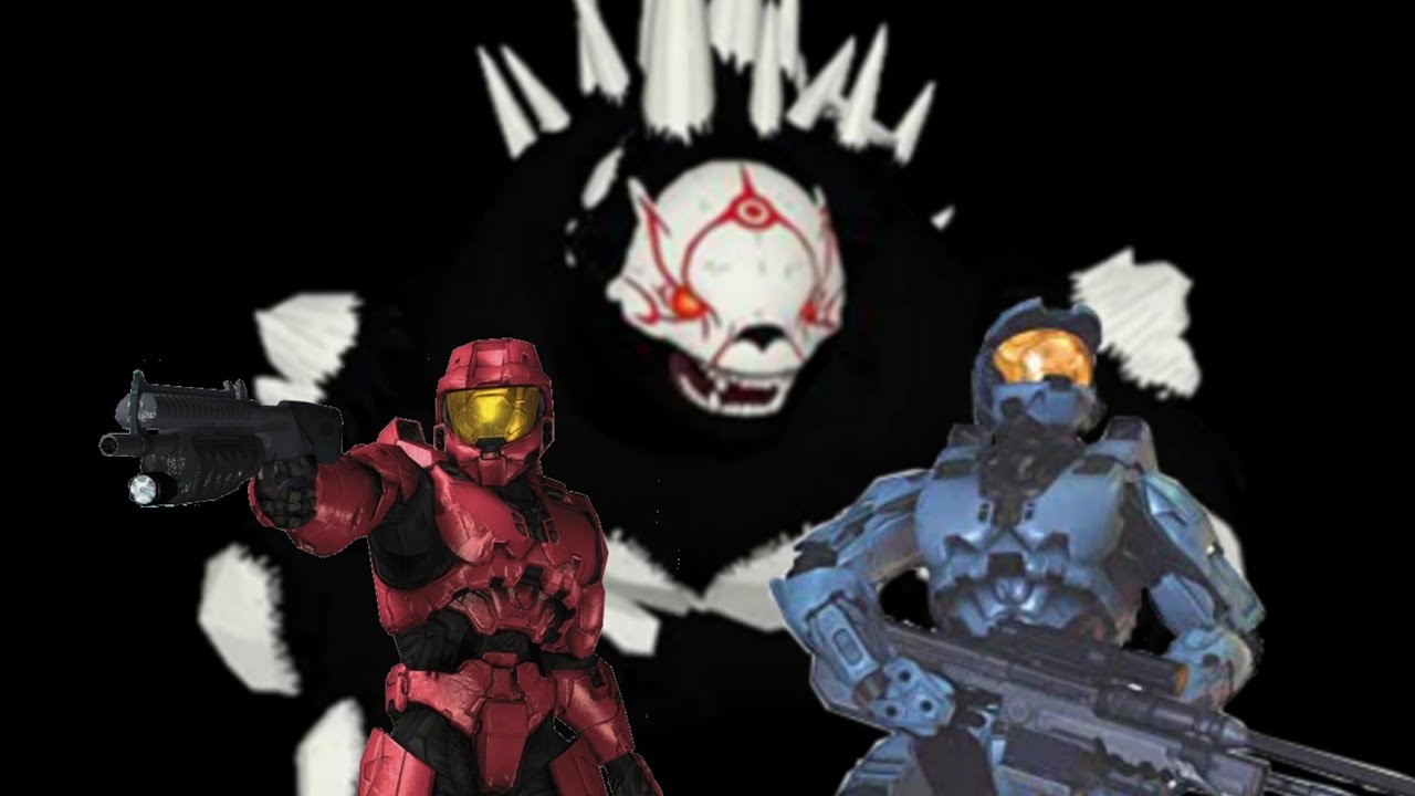 RVBVRWBY (Fan made comic crossover fight) Sarge and Curch vs Ursa (Language warning)