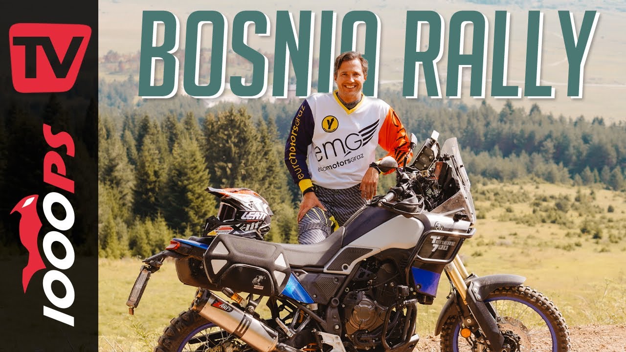 Reiseenduro extrem! 1.500 km Offroad mit Tenere 700 bei Bosnia Rally.