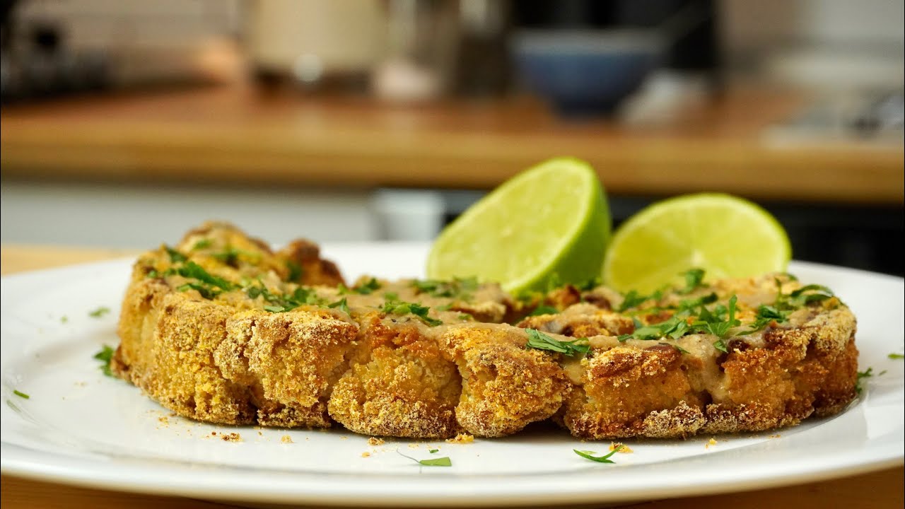 Karnabahar Şinitzel - Fırınlanmış Karnabar Şinitzel Tarifi | Vegan-Vejetaryen-Glutensiz Tarif