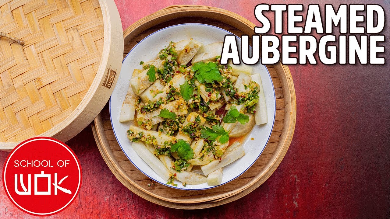 Delicious Steamed Aubergine (Eggplant) Recipe!