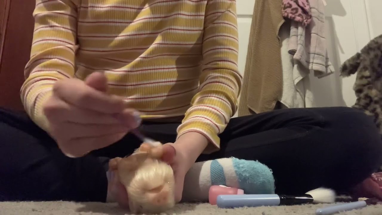 My silicone pigs night routine!!!🐷💖
