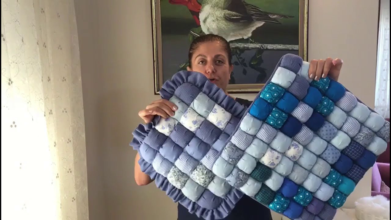 Puff Quilt Tekniğiyle Kırlent/Minder Yapımı